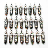 Crystal Pendants Mixed Charms for Jewelry Making 24pcs