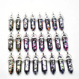 Crystal Pendants Mixed Charms for Jewelry Making 24pcs