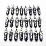 Crystal Pendants Mixed Charms for Jewelry Making 24pcs