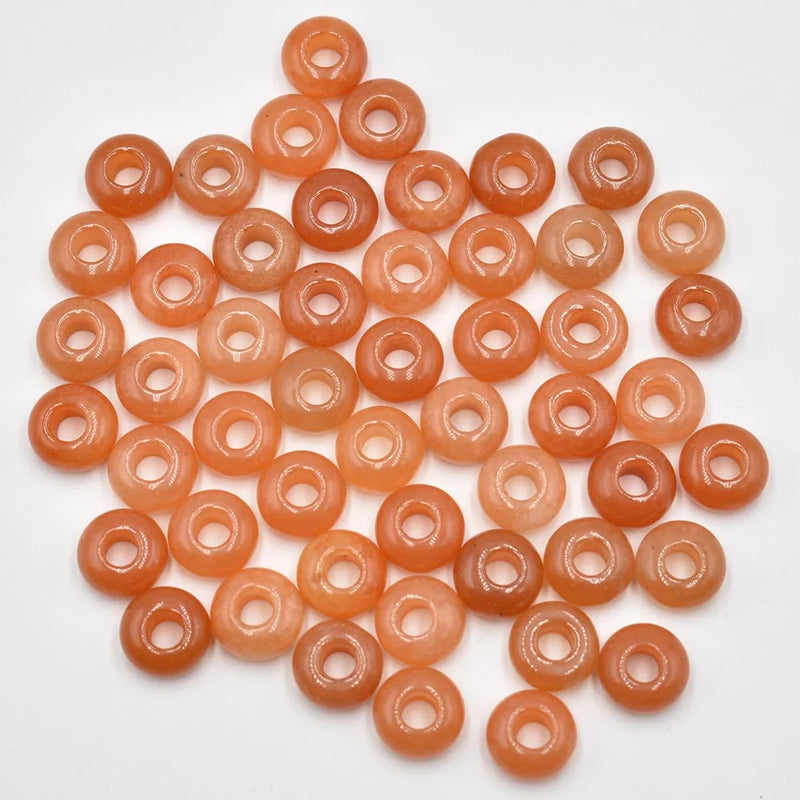 Red Aventurine Round Beads for Bracelet Charms 50pcs/lot