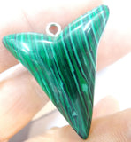 Natural Stone Shark Tooth Charms Pendants for Necklace Making 10pcs/lot