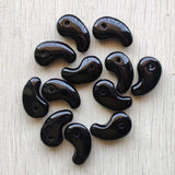 Natural Agate Magatama Charms Pendants for Jewelry Making
