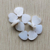 Natural Shell Heart Beads 12mm 100pcs/lot