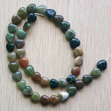 Natural Stone Heart Shape Beads 10mm 78pcs/lot