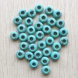 Natural Stone Round Charms Beads 10mm for Jewelry Making - 50pcs