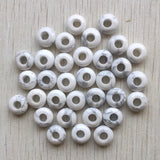 Natural Stone Round Charms Beads 10mm for Jewelry Making - 50pcs