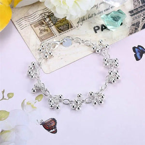 Charm Wedding Silver Bracelets for Women