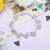 Charm Wedding Silver Bracelets for Women