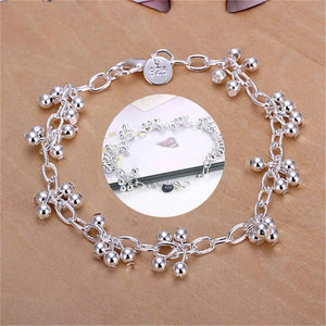 Charm Wedding Silver Bracelets for Women