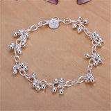 Charm Wedding Silver Bracelets for Women