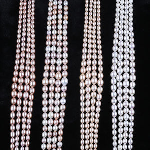 Graduated Freshwater Pearl String for Necklace