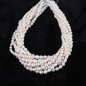Graduated Freshwater Pearl String for Necklace