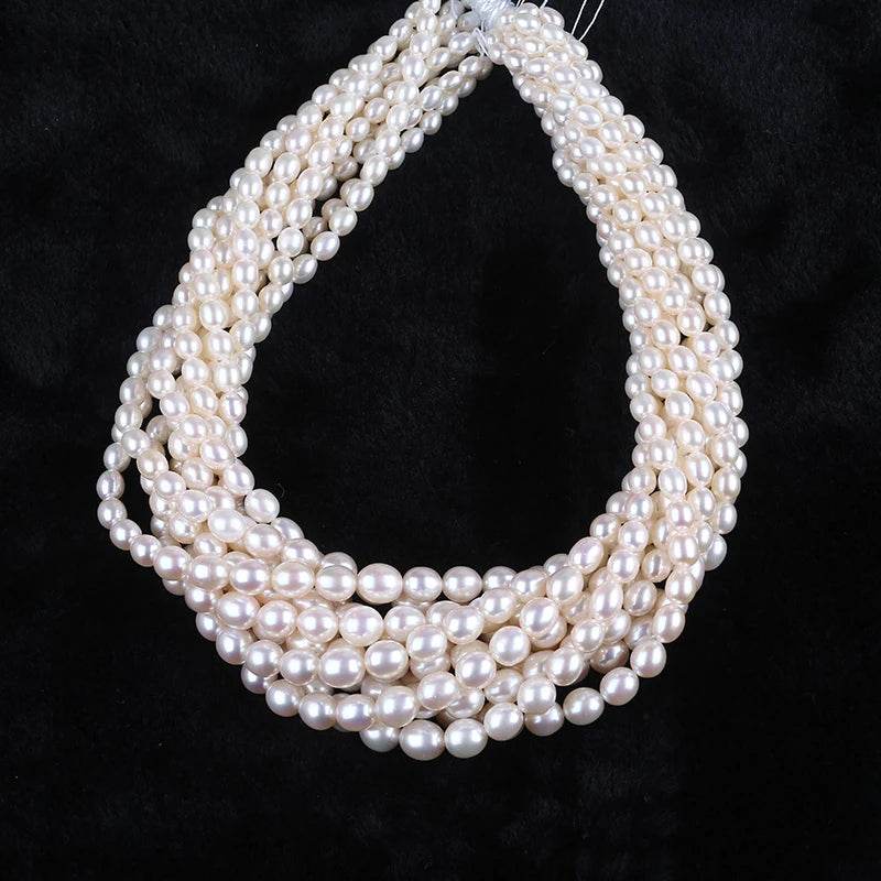 Graduated Freshwater Pearl String for Necklace