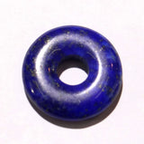 Lapis Lazuli Stone Circle Donut Charms Pendants 15mm 8pcs/lot