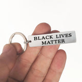 Stainless Key Chain - I CAN'T BREATHE LIVES MATTER
