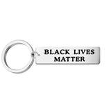 Stainless Key Chain - I CAN'T BREATHE LIVES MATTER