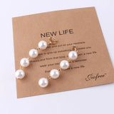 Bohemian Pearl Long Earrings Retro Tassel Jewelry