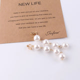 Bohemian Pearl Long Earrings Retro Tassel Jewelry