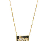 Silver LOVE Necklace Pendent Fine Chain Girlfriend Gift