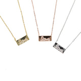 Silver LOVE Necklace Pendent Fine Chain Girlfriend Gift
