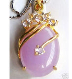 6 Color 13*18mm Stone/Zircon/Tiger Eye Jade Pendant