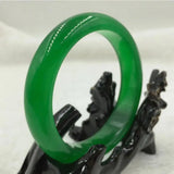 Chinese Natural Nephrite Green Bangle Bracelet Fine Jewelry