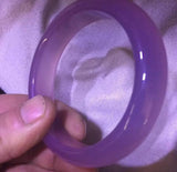 Natural Manao Purple Chalcedony Bracelet