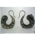 Miao Silver Dragon Earring