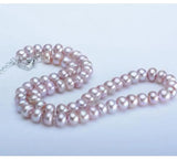 8-9mm Natural Freshwater Pearl Necklace for Women Beads Jewelry