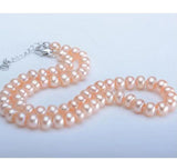 8-9mm Natural Freshwater Pearl Necklace for Women Beads Jewelry