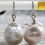 South Sea Keshi Pearl Earrings