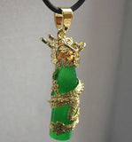Chinese Wind Cylinder Jewelry Dragon Pendant Necklace