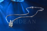 925 Silver Austrian Crystal Choker Necklace
