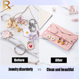 Travel Jewelry Case Boxes Portable Jewelry Bag Storage Organizer