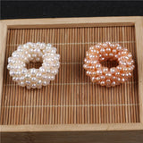 Freshwater Pearl Elastic Hair Rope Jewelry