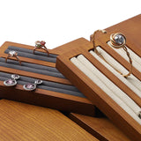 Wood Jewelry Plate Ring Display Storage Rack