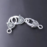 Heart-Shaped Metal Lobster Clasp Jewelry Accessories