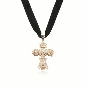 Vintage Colorful Pendant Necklace for Women