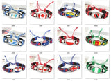 England Flag Charm Bracelets - Punk Style