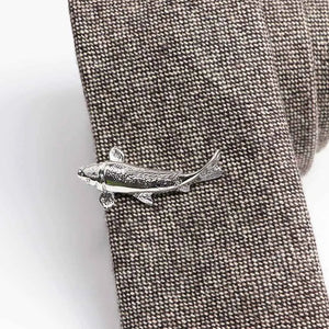 Copper Stainless Clips Beard Tie Bar Whale Shark - Men's Gift