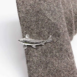 Copper Stainless Clips Beard Tie Bar Whale Shark - Men's Gift