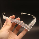 Zircon Crown Tiara Bridal Wedding Crown Jewelry Hair Accessories
