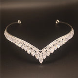 Zircon Crown Tiara Bridal Wedding Crown Jewelry Hair Accessories