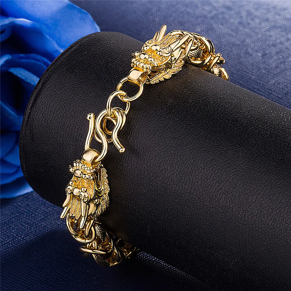Masculine Dragon Chain Bracelets for Men