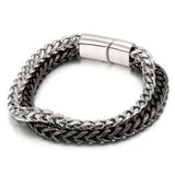 Titanium Steel Double-Layer Men's Bracelet
