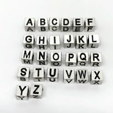 Metal Engraving 5mm 3D Big Hole Beads Charm Pendant