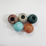 Mixed Natural Stone Round Beads for Jewelry Making Charm Necklace Bracelet