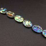 Round Teardrop Abalone Shell Beads for DIY Jewelry