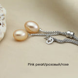 Freshwater Pearl Pendant 925 Sterling Silver Necklace Bridal