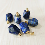 Lapis Lazuli Perfume Bottle Pendants 3pcs/lot